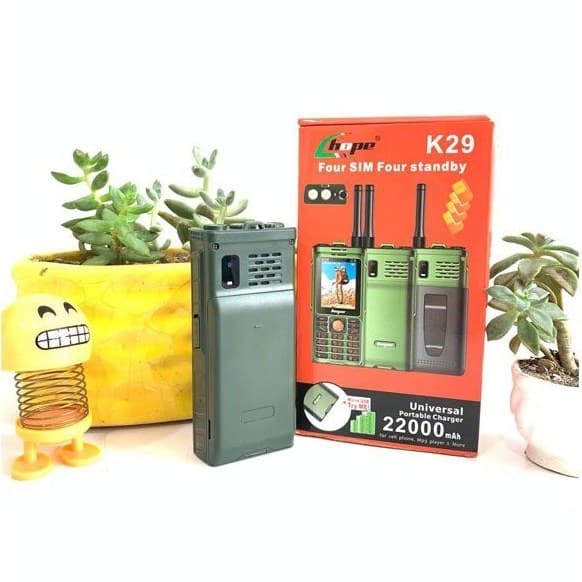 گوشی Hope K29 4sim 22000 ارتشی چریکی ضدضربه — تصویر ۲