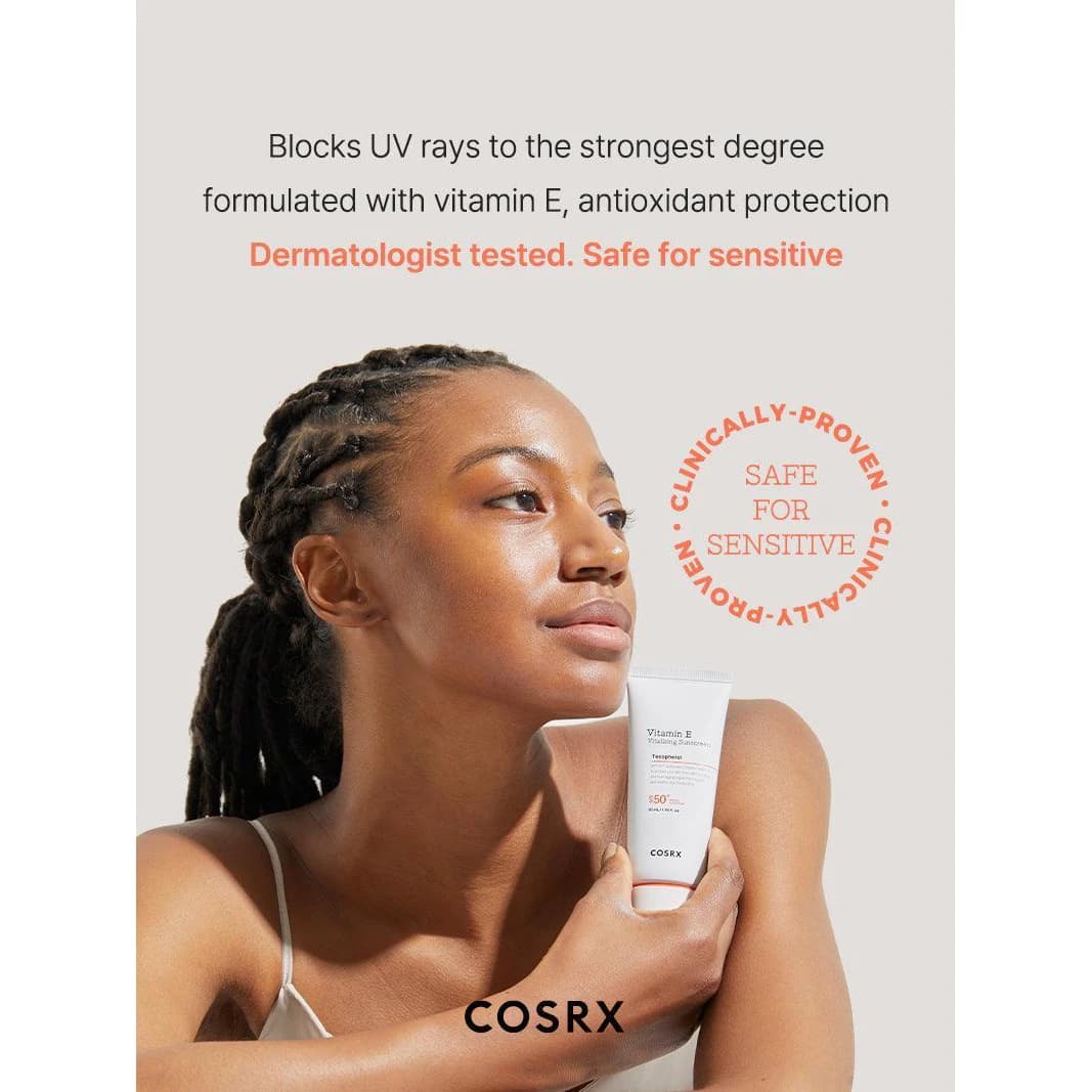 ضد آفتاب بدون رنگ SPF 50 کوزارکس مدل ویتامین E — تصویر ۳