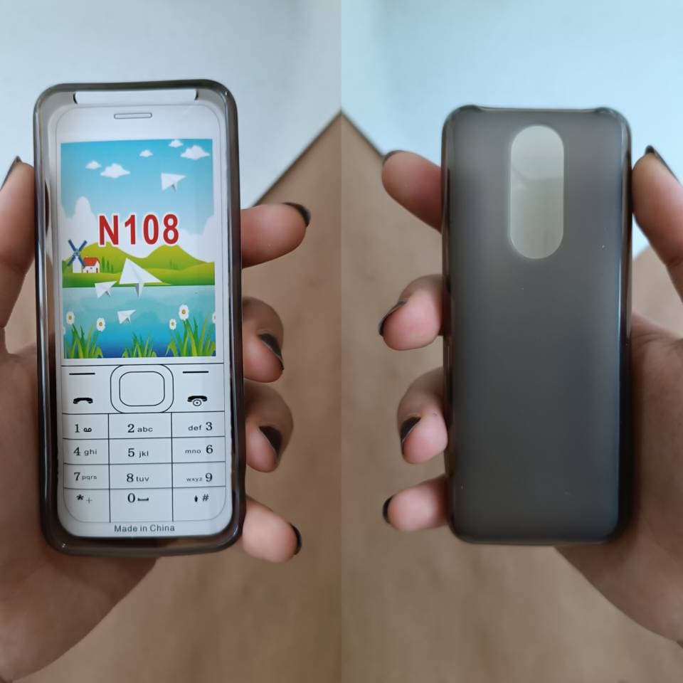 کاور (قاب) ژله ای نوکیا مدل 108 — تصویر ۲