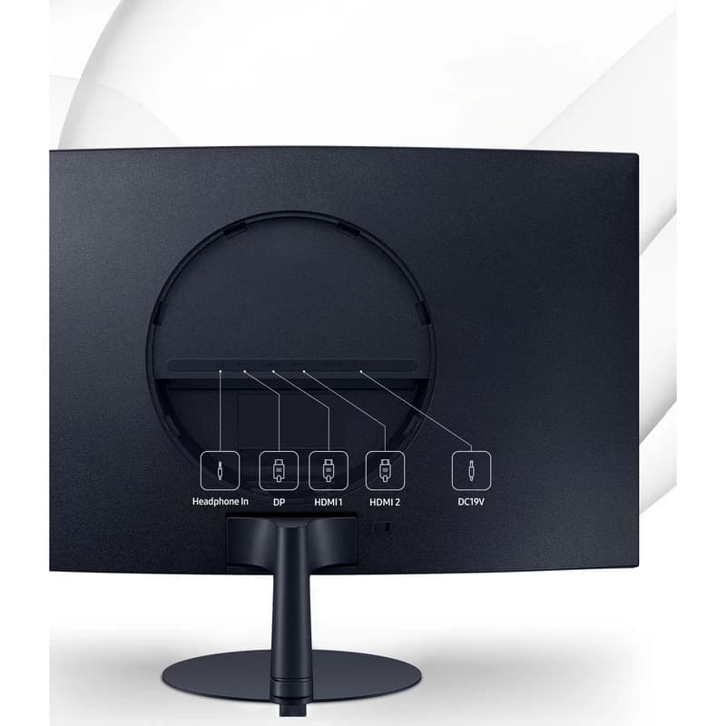 مانیتور منحنی سامسونگ مدل LS27C390 — تصویر ۴