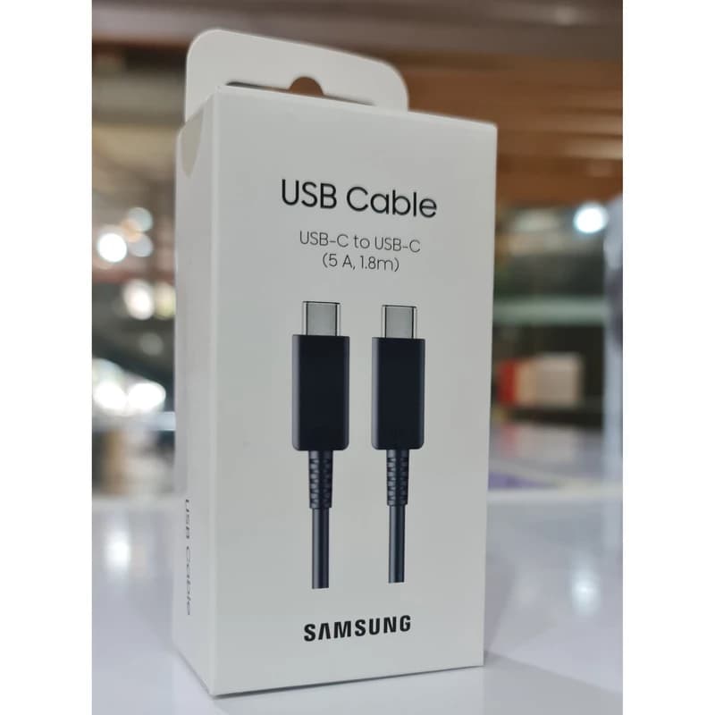 کابل تبدیل USB-C به USB-C سامسونگ مدل 1 متری – 5 آمپر اصل