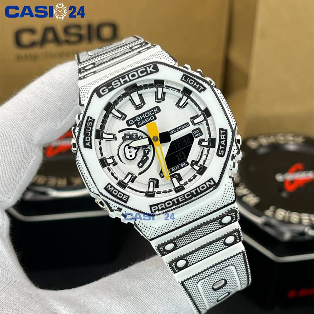ساعت مچی کاسیو جی شاک G-Shock-GA-2100MNG-7A-B — تصویر ۵