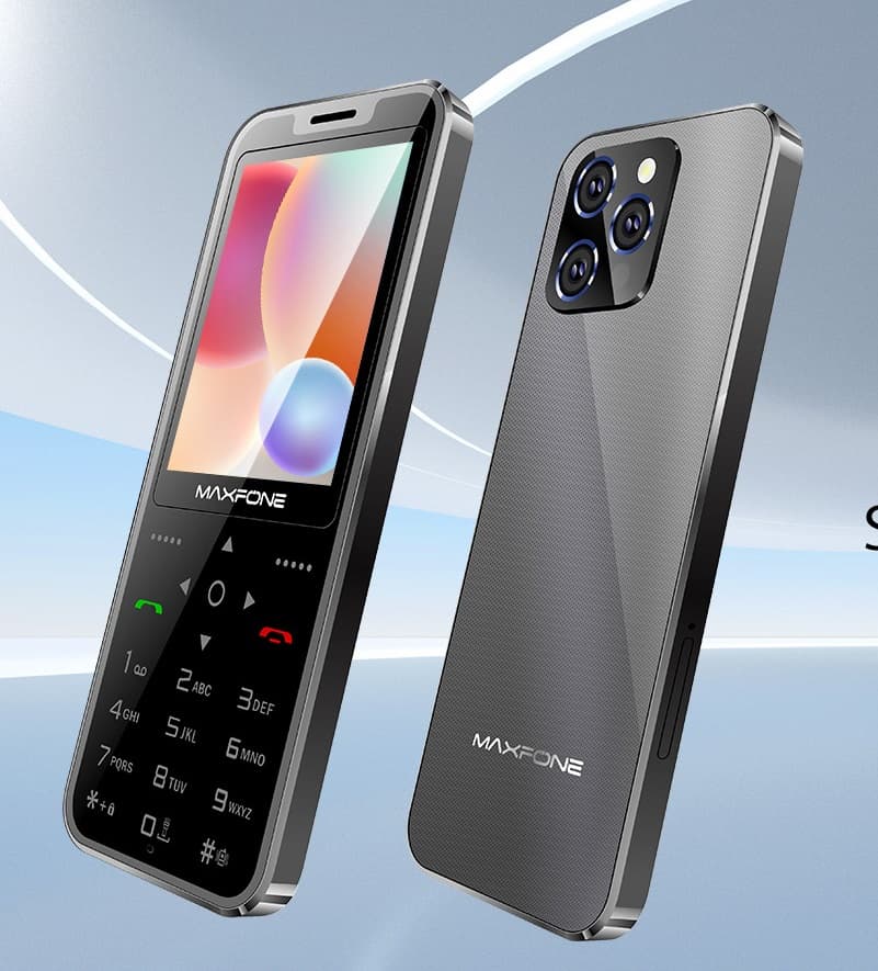 گوشی max9 مکس 9 دکمه ای طرح آیفون مکس فون maxfone — تصویر ۲