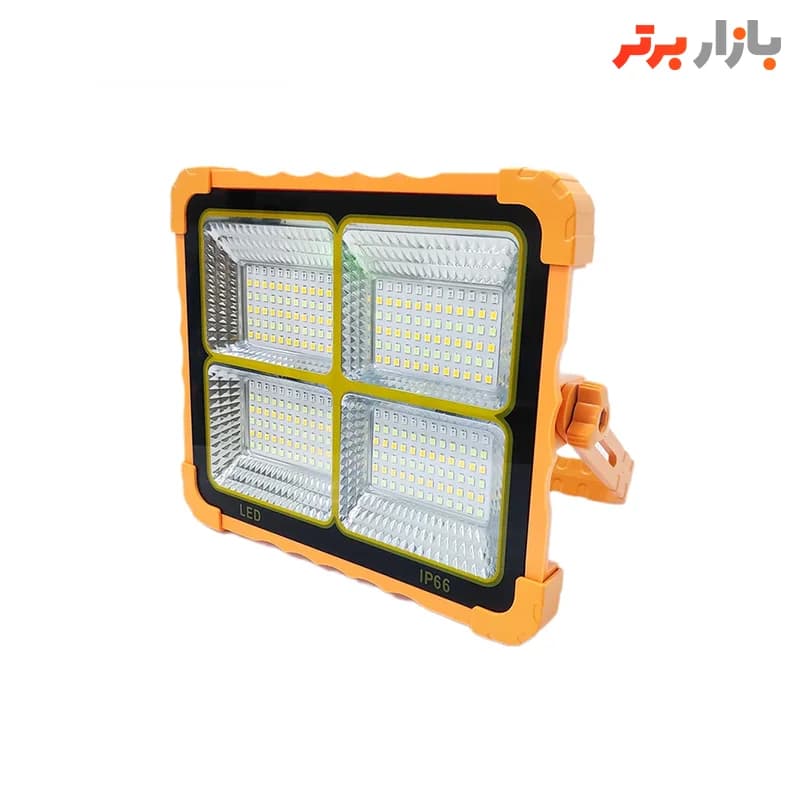 نورافکن دستی خورشیدی مدل سولار IP66 – مقاوم در برابر آب