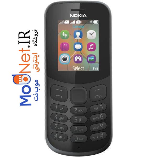 گوشی ساده نوکیا ویتنام Nokia 130-2017 VIETNAM +ریجستری با کد فعالسازی — تصویر ۲