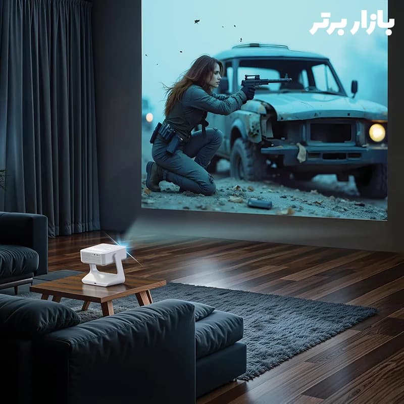 تبلت و ویدئو پروژکتور قابل حمل گرین لاین مدل Orion — تصویر ۳