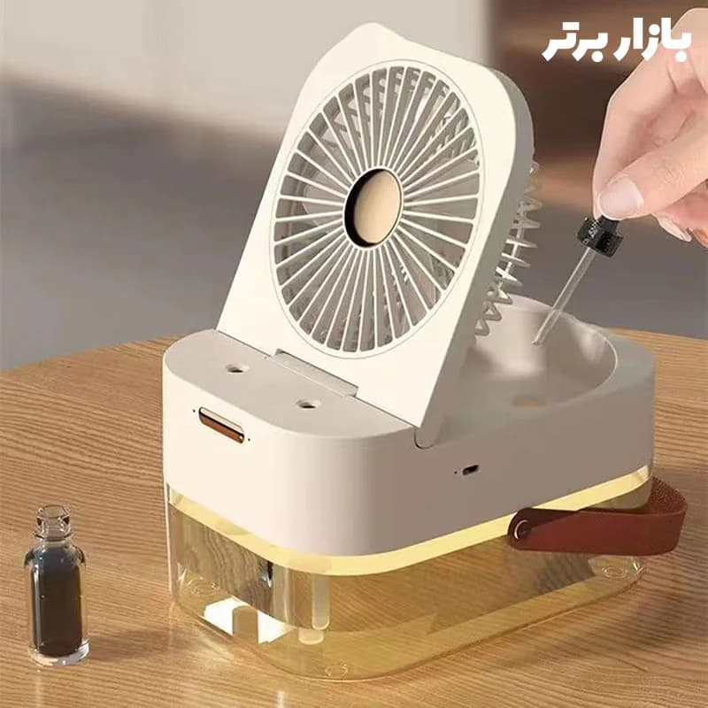 پنکه رومیزی مدل مه پاش مخزن بزرگ (اصلی) — تصویر ۵