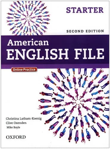 کتاب American English File Starter + Workbook (2nd Edition) رحلی