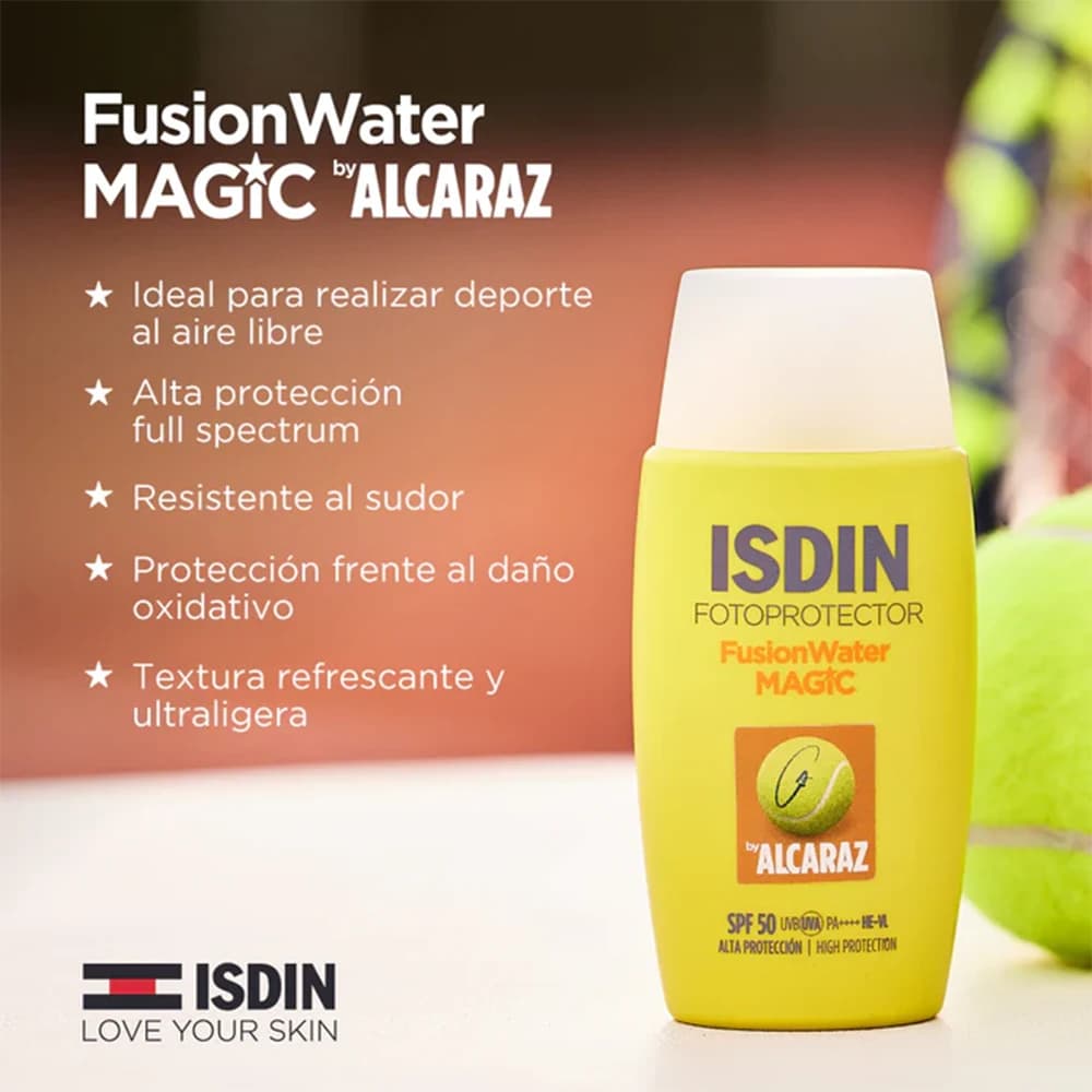 کرم ضد آفتاب بدون رنگ ایزدین SPF 50 مدل Alcaraz — تصویر ۵
