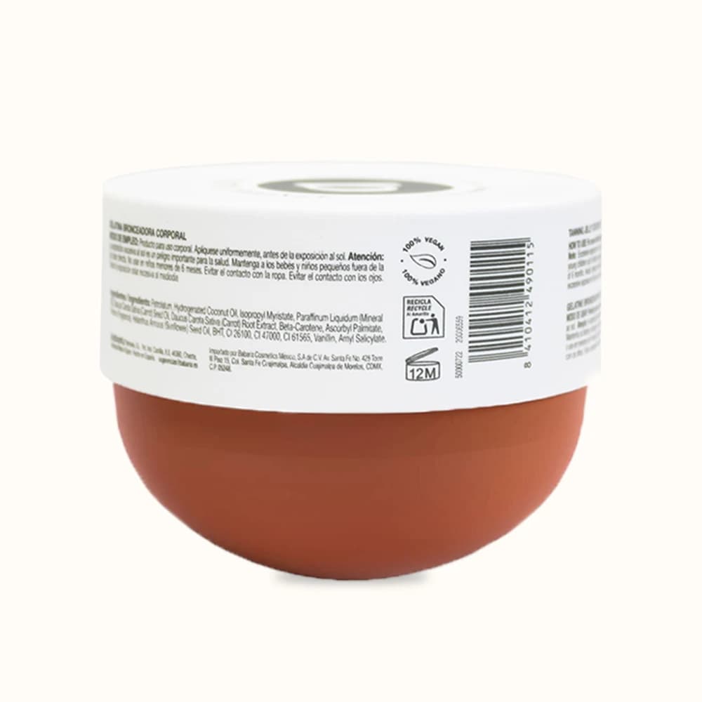 کرم برنزه کننده بدون SPF باباریا مدل نارگیل — تصویر ۲