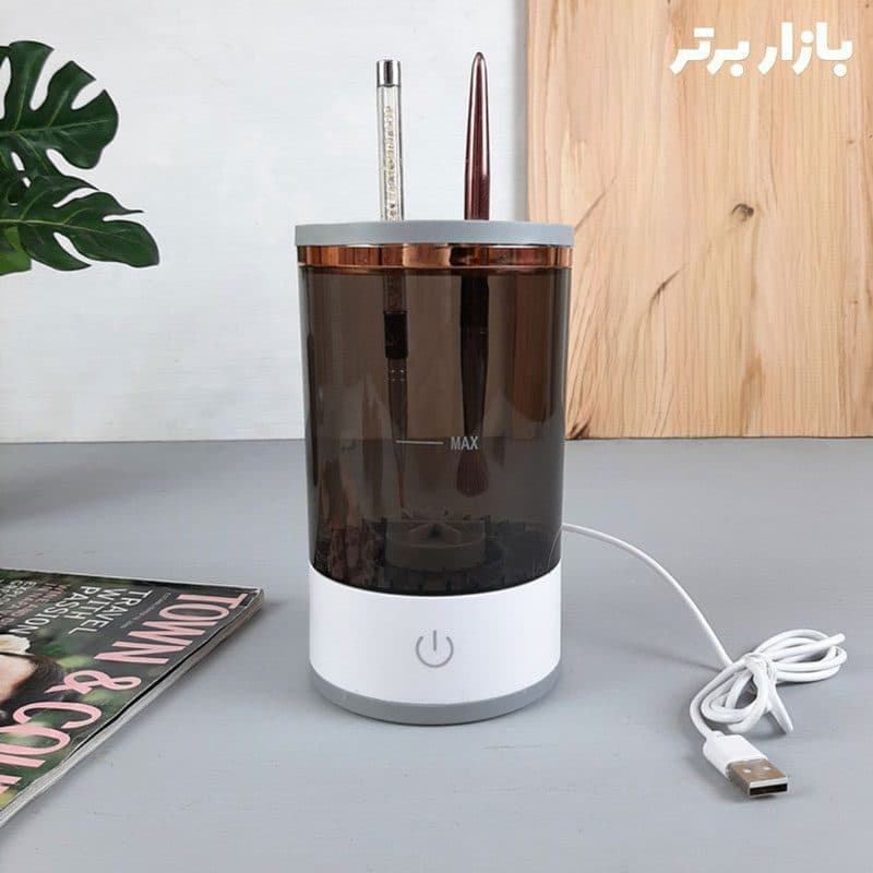 دستگاه شستوشوی براش و پد آرایشی Max مدل A1 — تصویر ۲