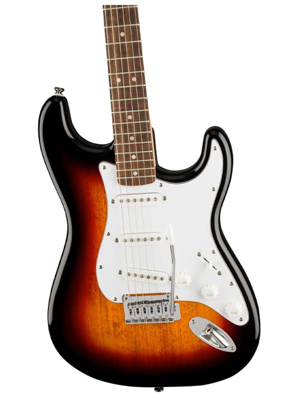 Squier Affinity Series Stratocaster Laurel Fingerboard 3-Color Sunburst — تصویر ۳