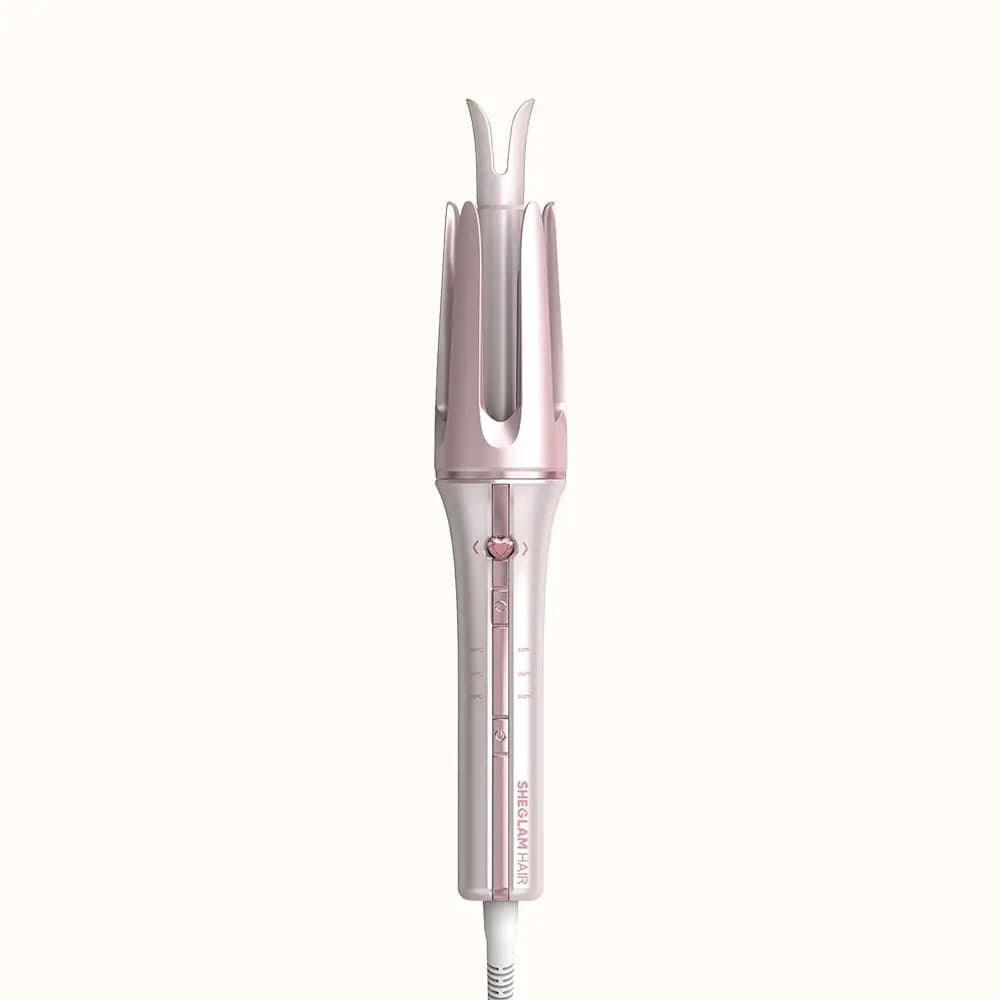 دستگاه فر کننده مو کرلی شیگلم بیبی پینک (صورتی) Curler Sheglam سایز 19