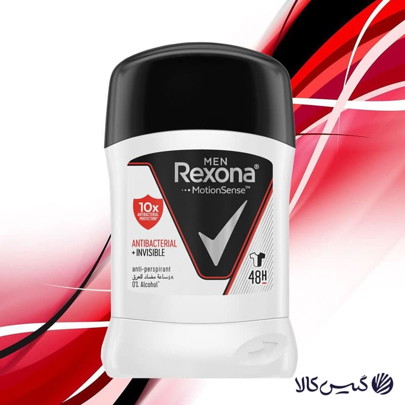 دئودورانت (مام) استیکی مردانه رکسونا مدل antibacterial — تصویر ۳