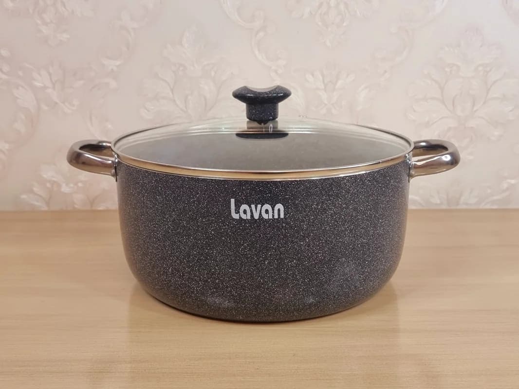 لاوان قابلمه32 تیتان گرانیت درب شیشه ای-ارسال رایگان