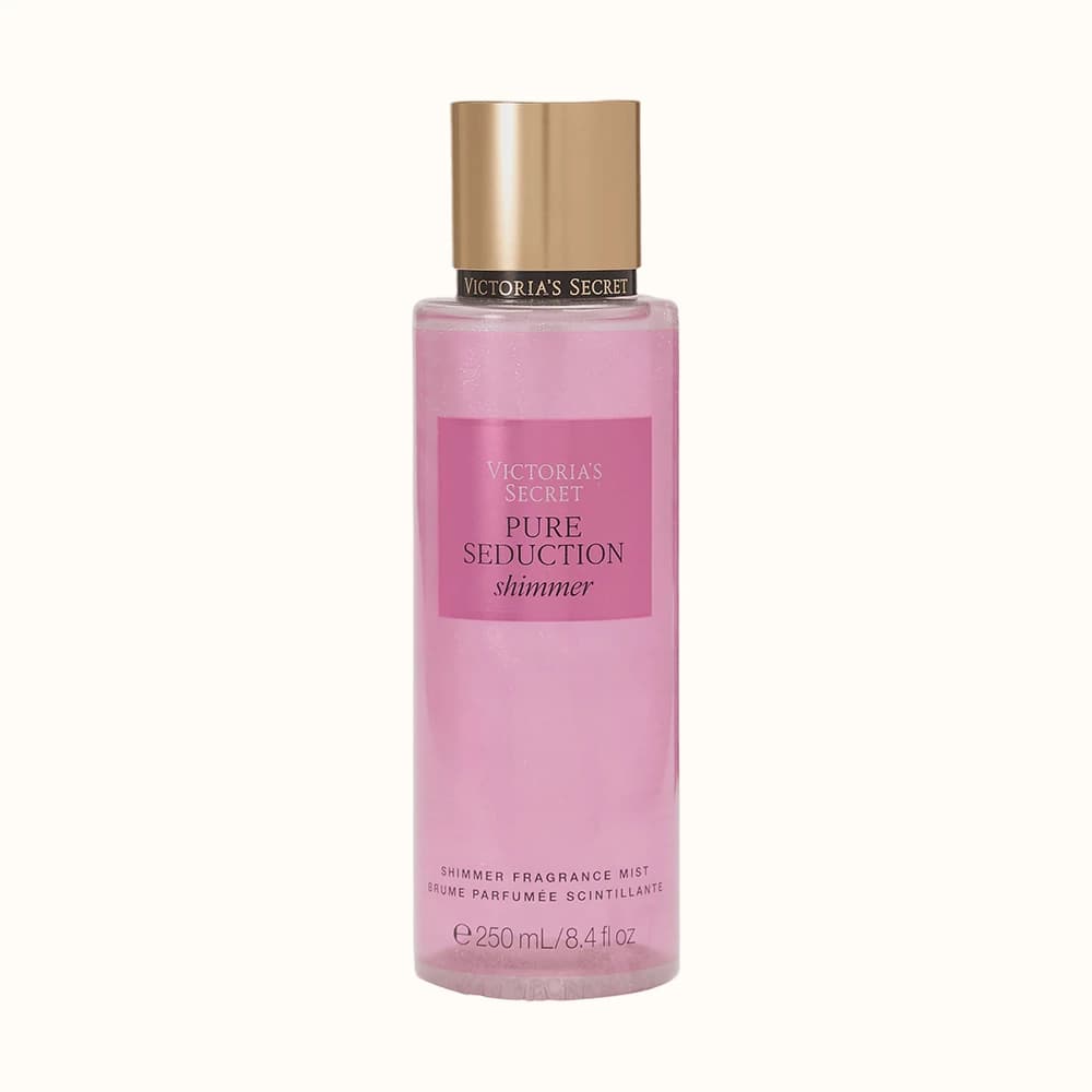 بادی اسپلش ادکلنی بدن ویکتوریا سکرت رایحه Pure Seduction مدل شاین دار