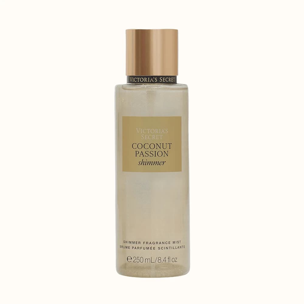 بادی اسپلش ادکلنی بدن ویکتوریا سکرت رایحه Coconut Passion مدل شاین دار