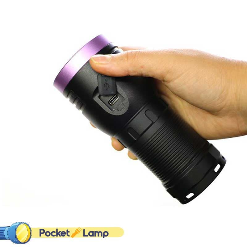 چراغ قوه یووی 6 لامپ UV اسمال سان مدل ZY-H4-6UV — تصویر ۳