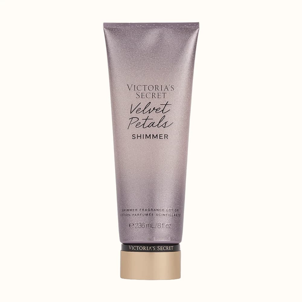 لوسیون ادکلنی بدن ویکتوریا سکرت رایحه VELVET PETALS مدل شاین دار
