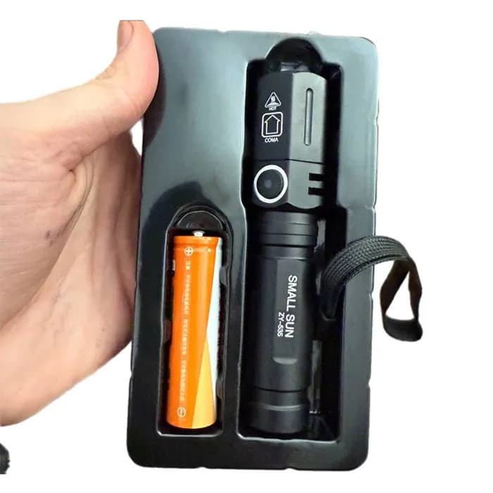 چراغ قوه زوم دار اسمال سان ZY-535