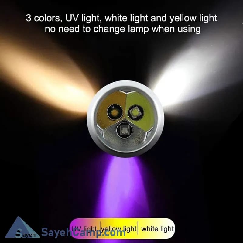 چراغ قوه UV اسمال سان مدل ZY-905 — تصویر ۱۱