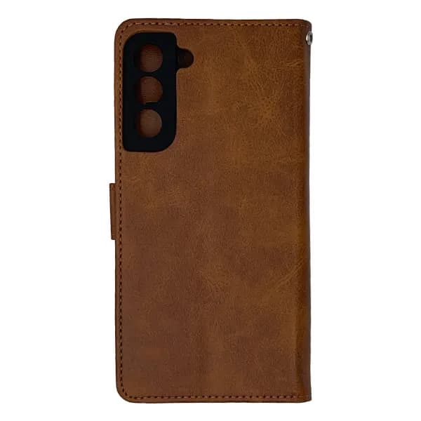 کیف چرمی کلاسوری سامسونگ S22 Plus بند دار — تصویر ۹