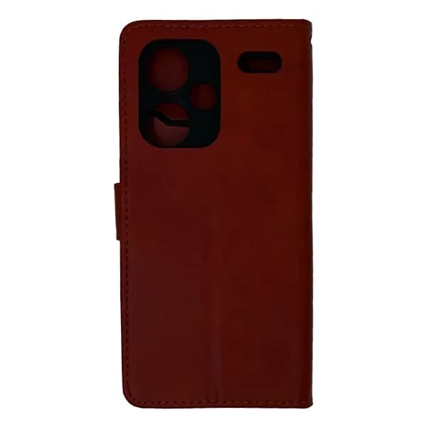 کیف چرمی کلاسوری شیائومی Note 13 Pro Plus بند دار — تصویر ۷