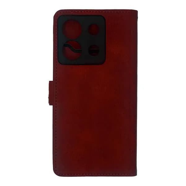 کیف چرمی کلاسوری شیائومی Note 13 Pro/X6 بند دار — تصویر ۷