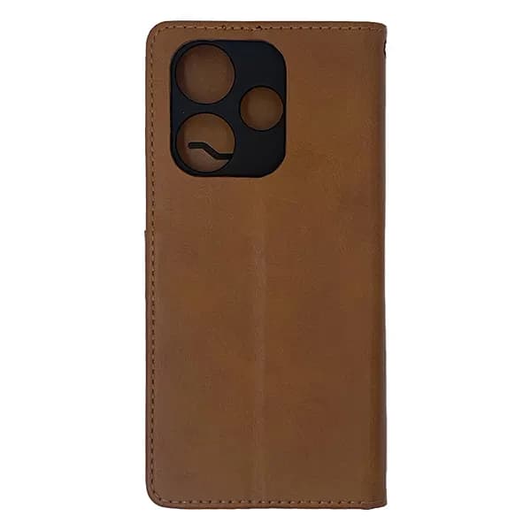 کیف چرمی کلاسوری شیائومی Redmi 13/M6 4G بند دار — تصویر ۹