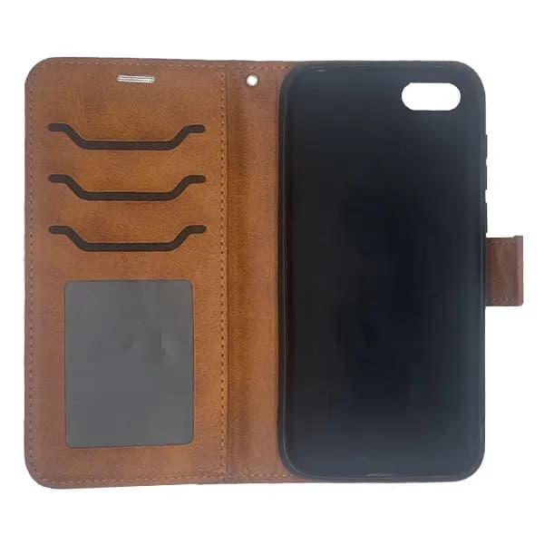 کیف چرمی کلاسوری هوآوی Huawei Y5 2018 بند دار — تصویر ۵