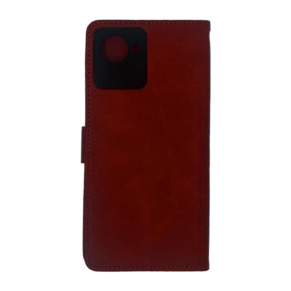 کیف چرمی کلاسوری ریلمی Realme C30s بند دار — تصویر ۹