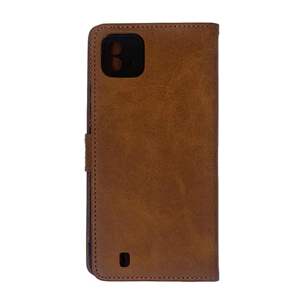 کیف چرمی کلاسوری ریلمی Realme C11 بند دار — تصویر ۹