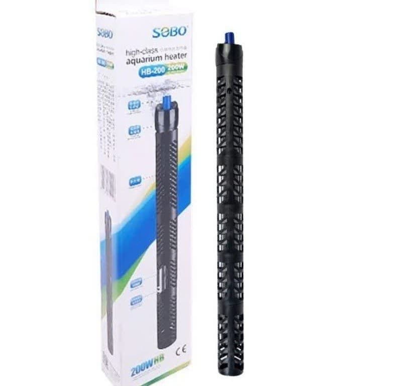 بخاری آکواریوم سوبو مدل HB-200 w محافظ دار