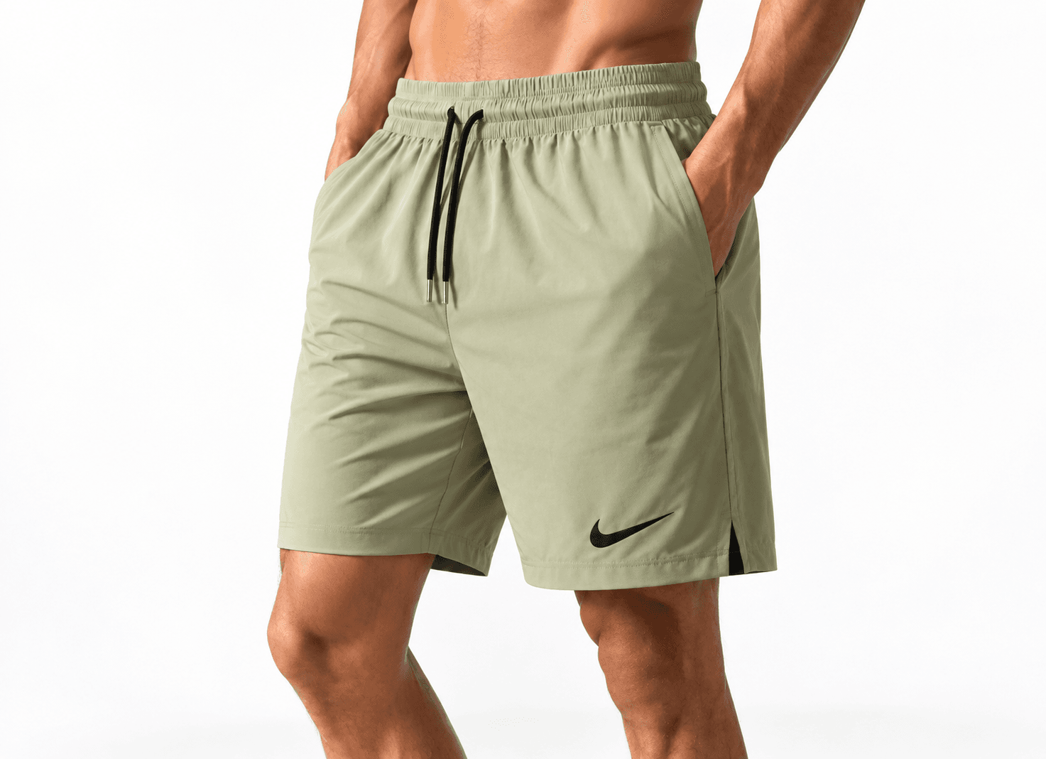 شلوارک ورزشی و اسپرت مردانه نایک NIKE بغل چاک