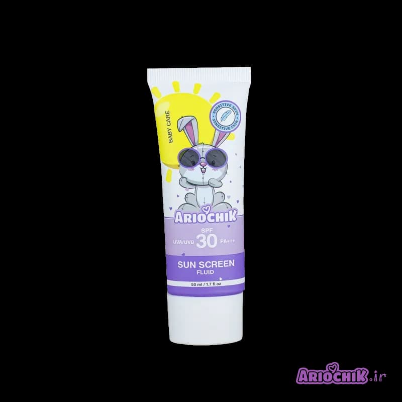 فلوئید ضدآفتاب کودک و مادر SPF30 حجم 50 میلی لیتر آریوچیک