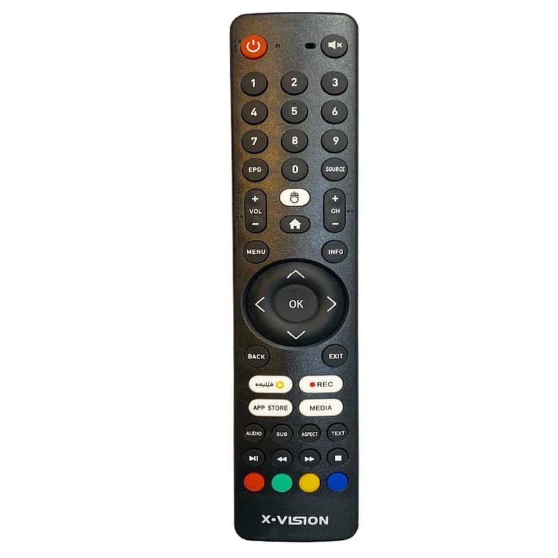 ریموت کنترل تلویزیون ایکس ویژن مدل XVISION 1830 فیلیمو دار — تصویر ۲