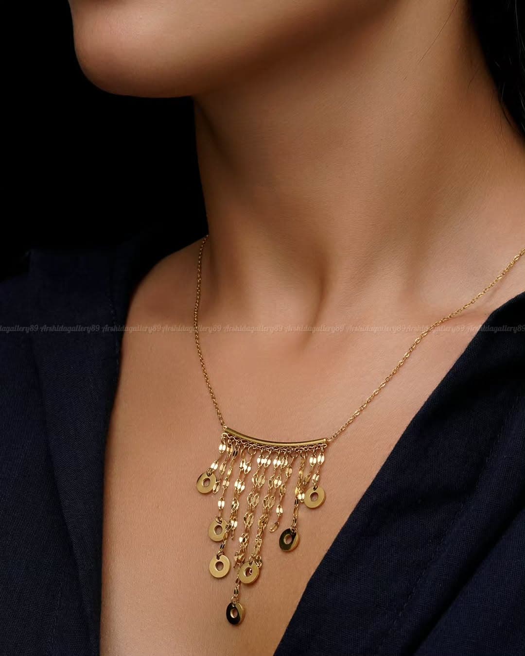 گردنبند زنانه آبشاری دونا