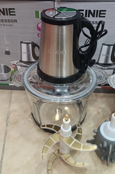 خردکن دسینی مدل DR809 دو کاسه استیل و شیشه ای — تصویر ۲