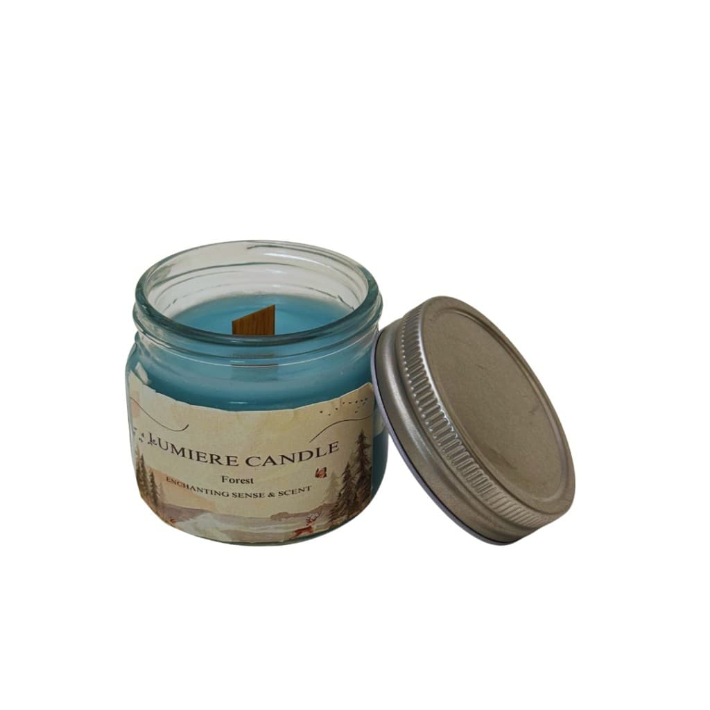 شمع معطر دکوراتیو دست‌ساز برند Lumiere مدلForest — تصویر ۴