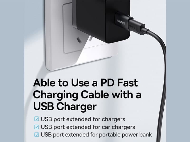 مبدل اوتی جی یو اس بی به تایپ سی بیسوس Baseus Ingenuity Mini OTG Adaptor USB 3.1 to Type C ZJJQ000101 — تصویر ۶
