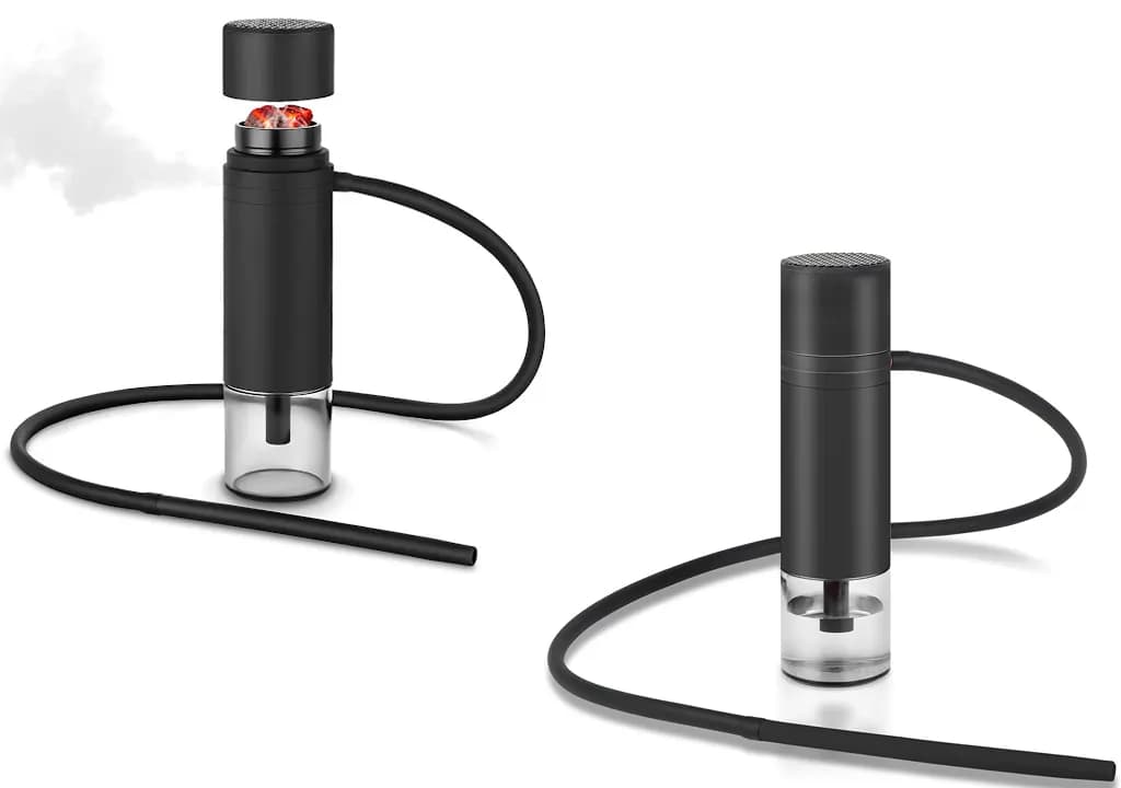 قلیان قابل حمل خودرو مدل Hookah | تجربه آرامش همراه در سفر — تصویر ۳