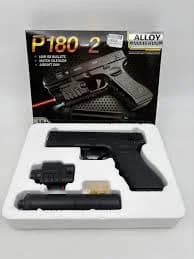 کلت ایرسافت گان مدل P180-2 | Airsoft Gun حرفه‌ای برای بازی و تمرین تیراندازی — تصویر ۵