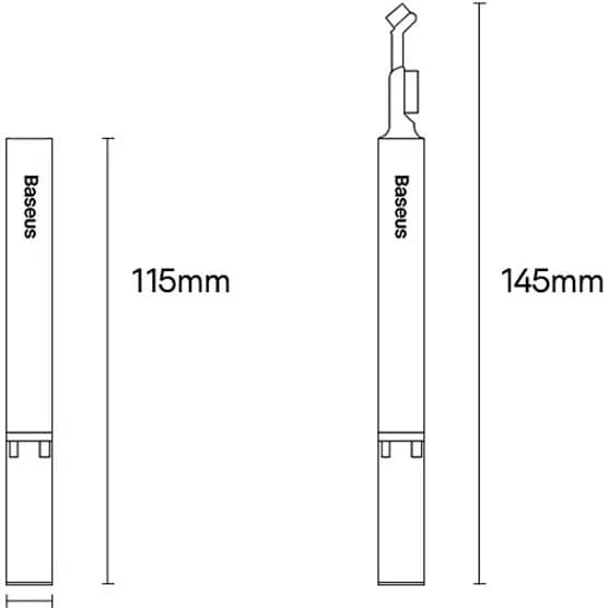قلم تمیزکننده ایرپاد Baseus Dual-Brush | پاکیزگی حرفه‌ای هدفون بی‌سیم — تصویر ۳