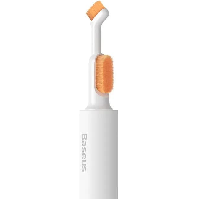 قلم تمیزکننده ایرپاد Baseus Dual-Brush | پاکیزگی حرفه‌ای هدفون بی‌سیم — تصویر ۲