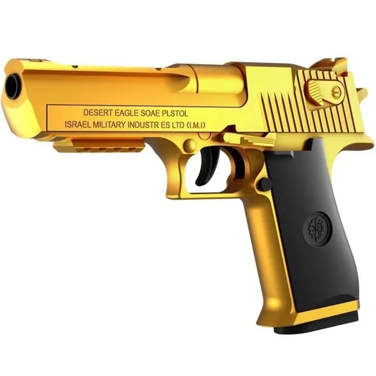 تفنگ کلت تیر ژله‌ای مدل Desert Eagle | Gel Blaster سرگرمی حرفه‌ای و ایمن — تصویر ۴