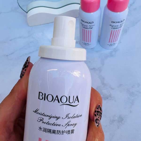 اسپری ضدآفتاب و روشن‌کننده بیوآکوا BIOAQUA | محافظت قوی + شفافیت پوست