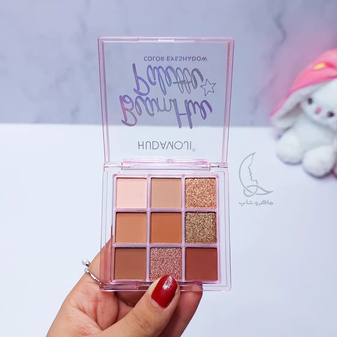 پالت سایه ۹ رنگ هدی موجی مدل Beam Hue Palette — تصویر ۳