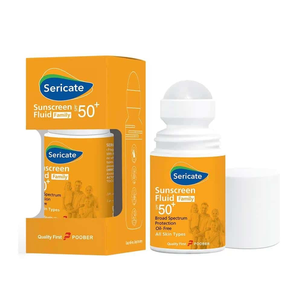 فلوئید ضدآفتاب رولی +SPF50 فمیلی سری کیت 50 میلی لیتر