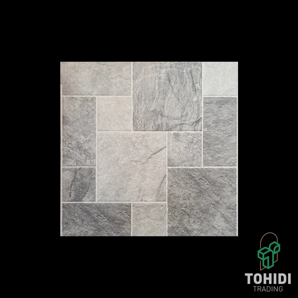 پندار طوسی رستیک مات اسکوار ‏60*60 درجه 2 - اورست - پرسلان - ‎ZB3721-2M-5