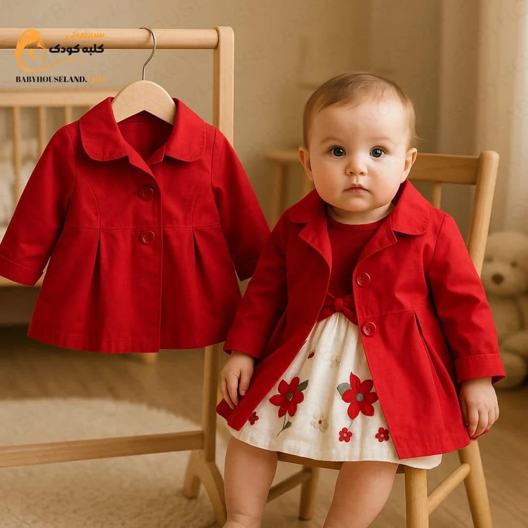 پیراهن دخترانه top kids 2329 - سيسموني كلبه كودك — تصویر ۲